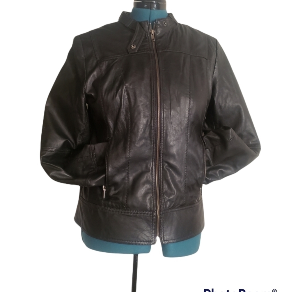 RW & Co  Unique Incomparable Leather Jacket - Picture 3 of 14
